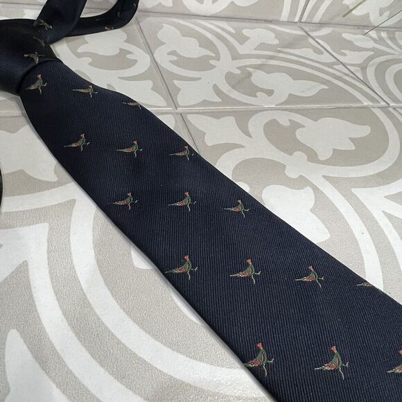 Rodes Of Louisville Pheasant Necktie - Picture 3 of 5